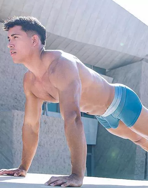 Aktiv Boreas Trunk Underwear-Faded Denim^2EROS Best