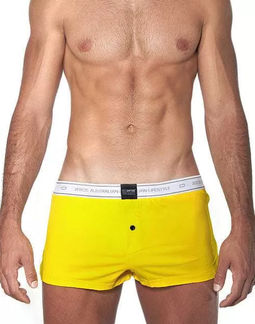 Bx20 Core Boxer Shorts-Yellow^2EROS Fashion