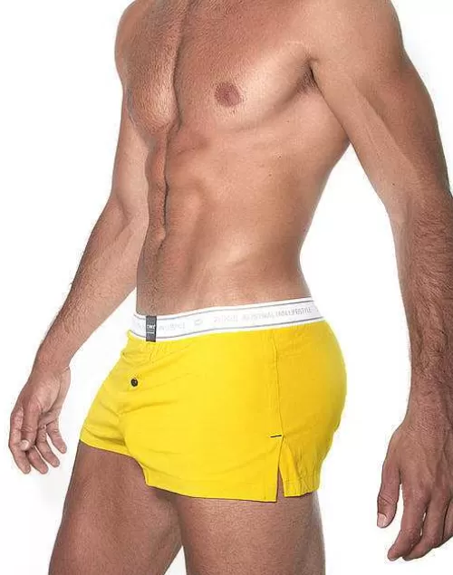 Bx20 Core Boxer Shorts-Yellow^2EROS Hot