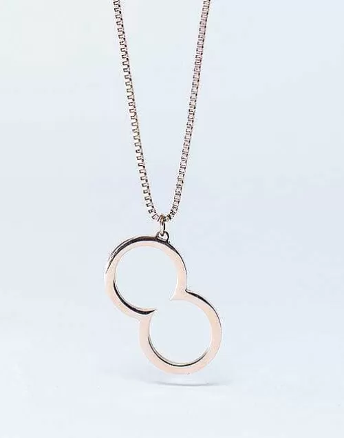 Icon Pendant Necklace-Rose Gold^2EROS Fashion