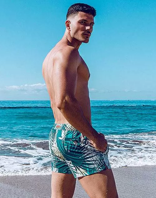 S50 Print Swimshorts-Feuille Green^2EROS Hot