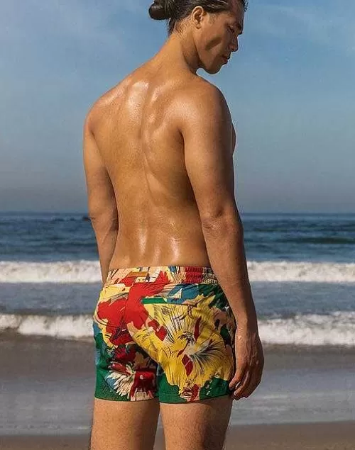 S50 Print Swimshorts-Fleur^2EROS Clearance
