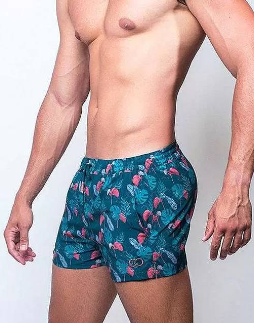 S50 Print Swimshorts-Monstera^2EROS Store