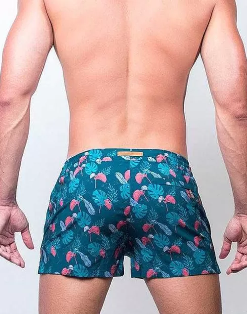 S50 Print Swimshorts-Monstera^2EROS Shop