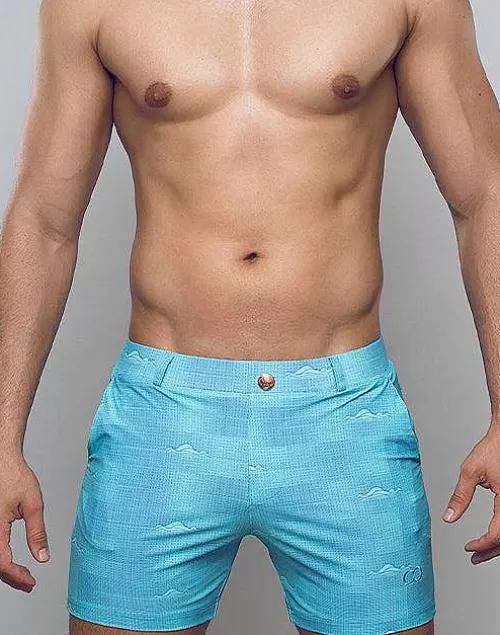 S60 Print Bondi Shorts-Nautica Green^2EROS Sale