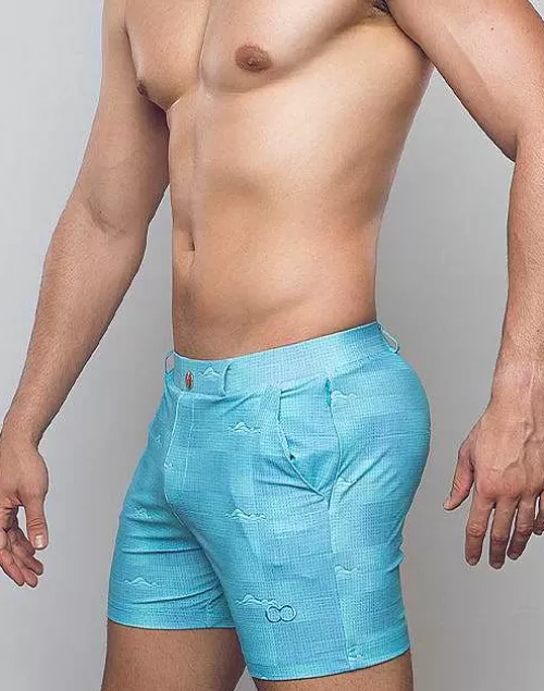 S60 Print Bondi Shorts-Nautica Green^2EROS Cheap