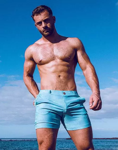 S60 Print Bondi Shorts-Nautica Green^2EROS Store