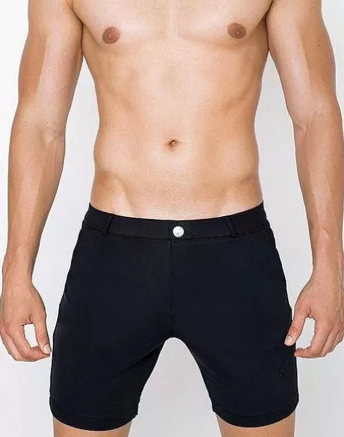 S61 Long Bondi Shorts-Black^2EROS Shop