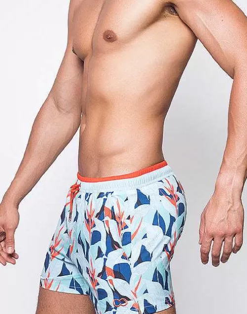 S70 Print Shorts-Caribbean Twist^2EROS New