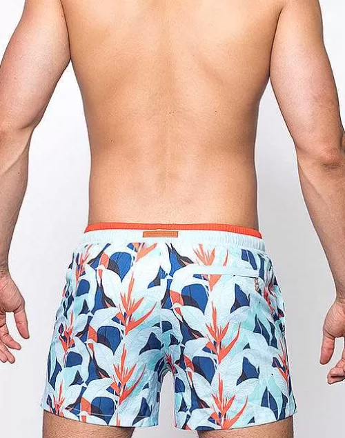 S70 Print Shorts-Caribbean Twist^2EROS New