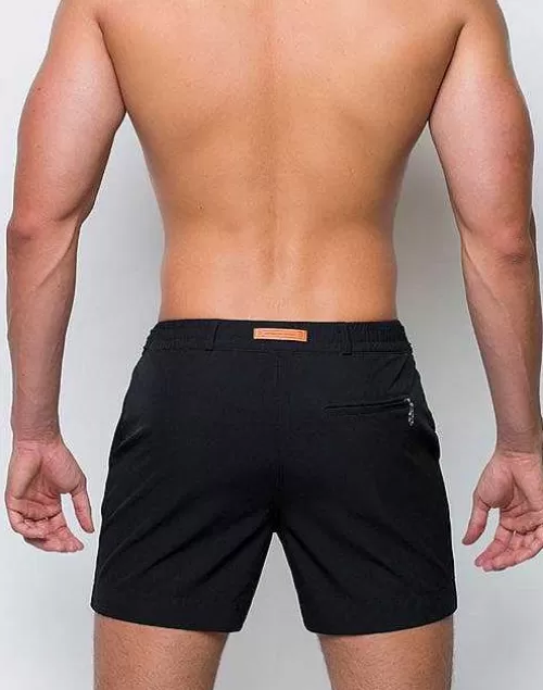 S80 Avalon Shorts-Charcoal^2EROS Fashion