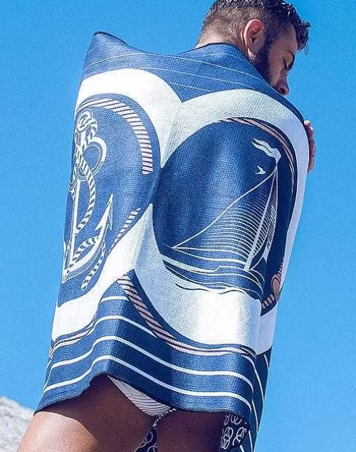 Sand Free Beach Towel-Yatch Club^2EROS Clearance