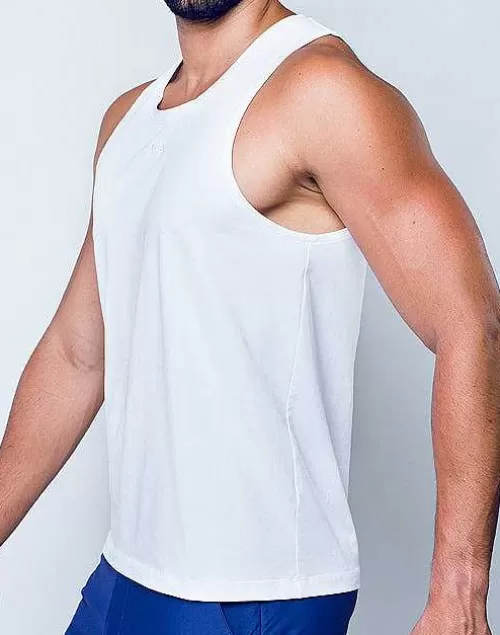 Ta21 Peruvian Cotton Tanktop -White^2EROS Shop