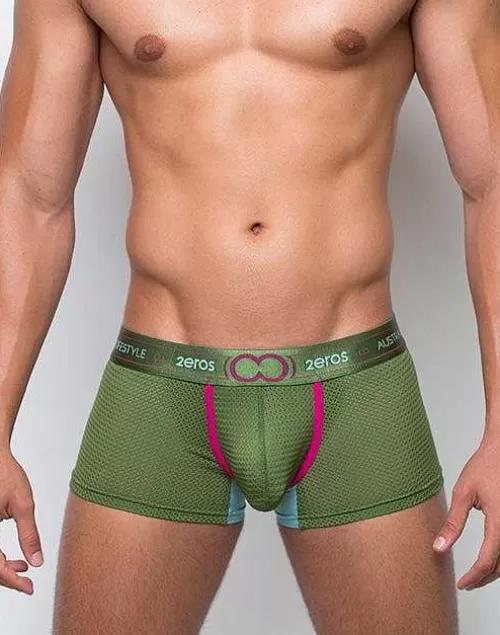 U31 Aeolus Trunk Underwear-Green Gale^2EROS Shop