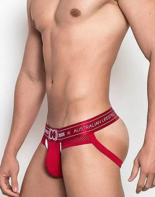 U93 Apollo Jockstrap Underwear-Solar Red^2EROS Outlet