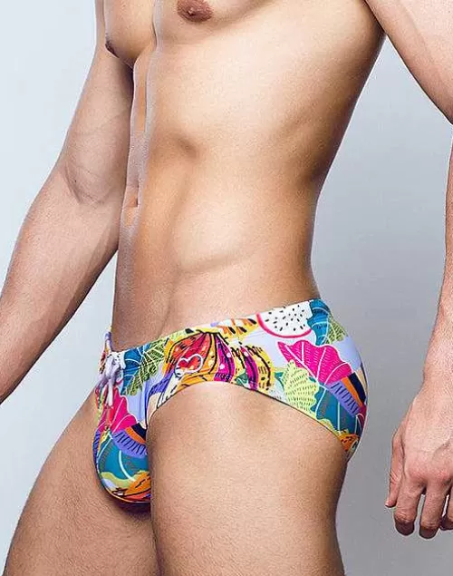 V10 Print Swimwear-Aves Purple^2EROS Best