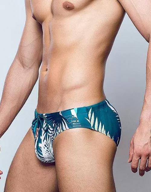 V10 Print Swimwear-Feuille Green^2EROS Flash Sale