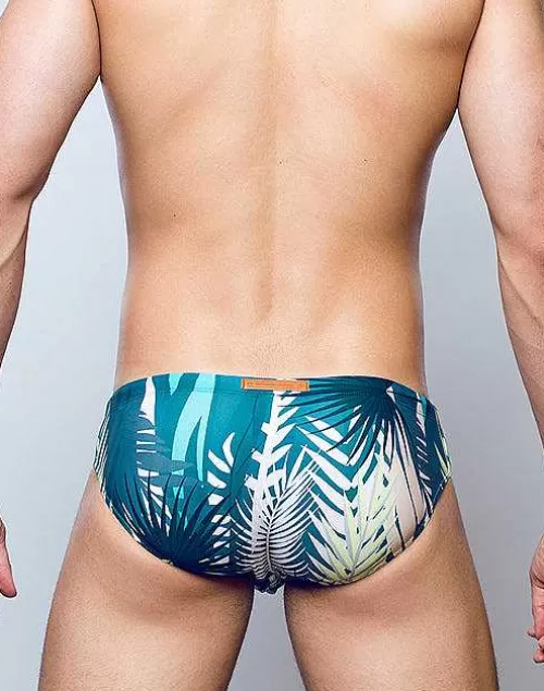 V10 Print Swimwear-Feuille Green^2EROS Discount