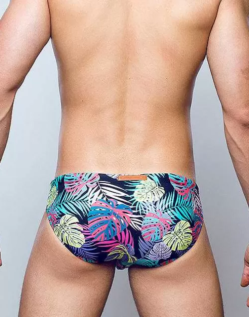 V10 Print Swimwear-Monstera Black^2EROS Discount