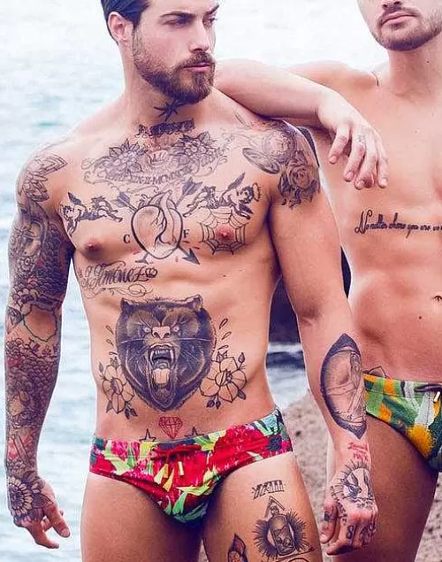 V10 Print Swimwear-Waratah^2EROS Store