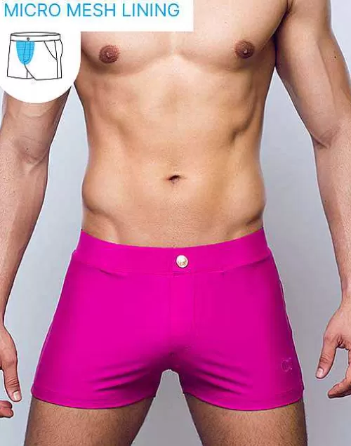 V60 Bondi (Series 2) Swim Trunks-Fuchsia Red^2EROS Discount